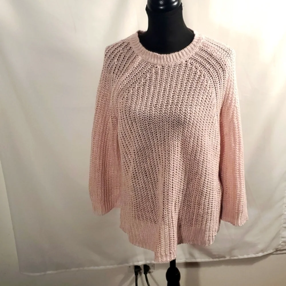 J. crew Pullover pink Sweater Size Small